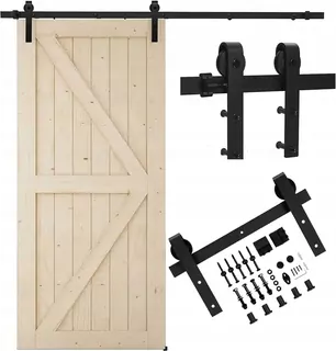 Nástenný posuvný systém dverí 100 cm Korbi 2 m